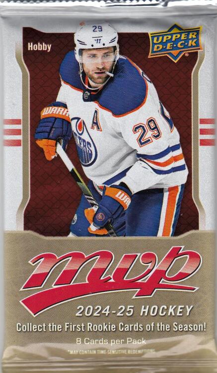 Upper Deck - Booster Hobby - MVP 2024-25 Hockey