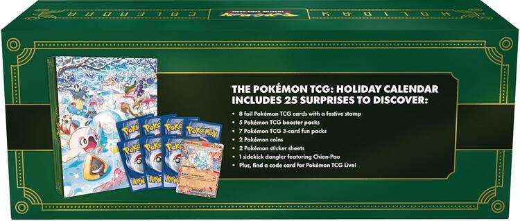 Pokémon - Holiday calendar - Advent calendar 2024