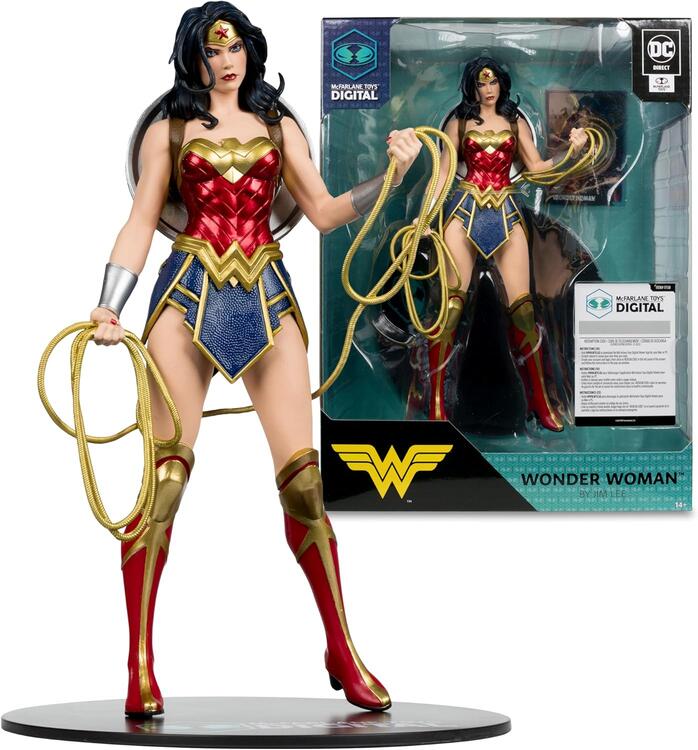 McFarlane Toys Digital - Figurine Statue de 30cm  -  Wonder Women By Jim Lee