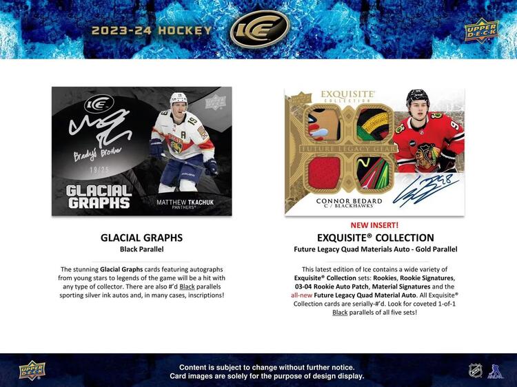 Upper Deck - Booster Hobby  -  Ice 2023-24 Hockey