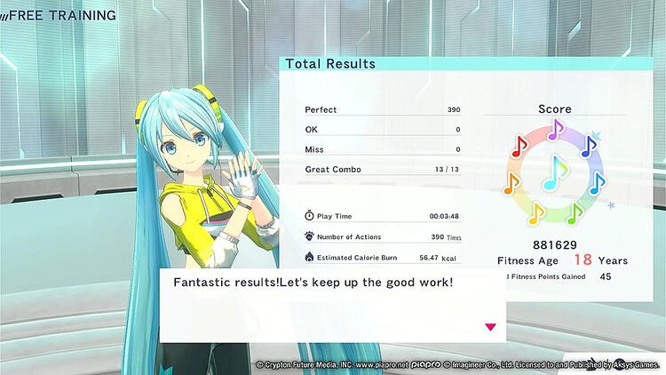 Fitness Boxing Feat. Hatsune Miku