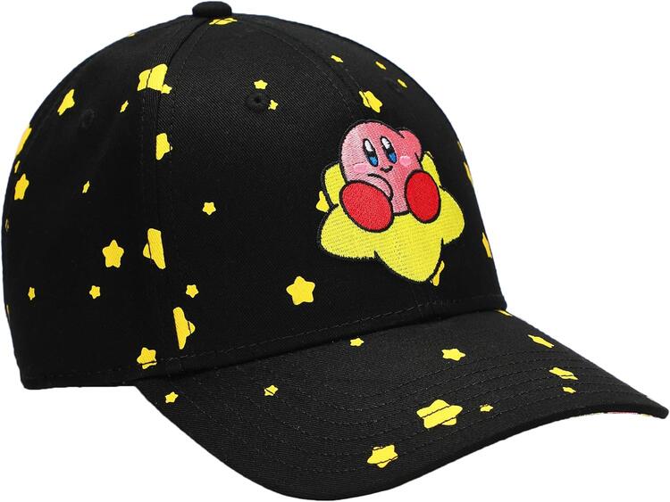 Bioworld - Kirby Black and Yellow Adjustable Pre-Curved Cap