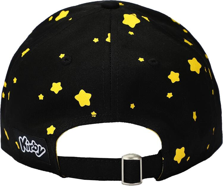 Bioworld - Kirby Black and Yellow Adjustable Pre-Curved Cap