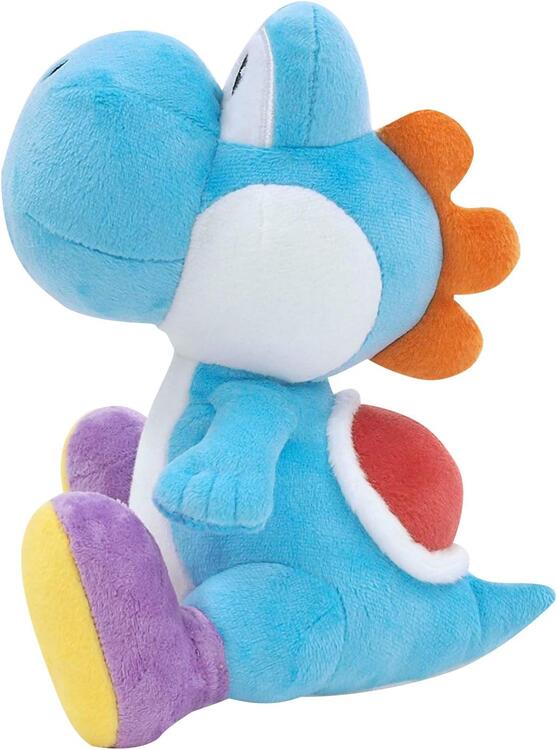 Little Buddy plush - Super Mario All Star Collection  -  Light Blue Yoshi - 20 cm