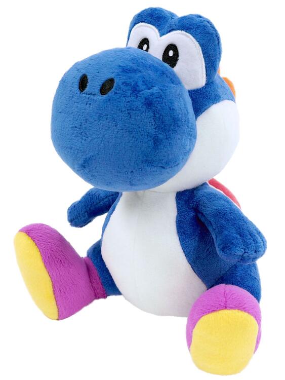 Little Buddy plush - Super Mario All Star Collection  -  Blue Yoshi - 20 cm