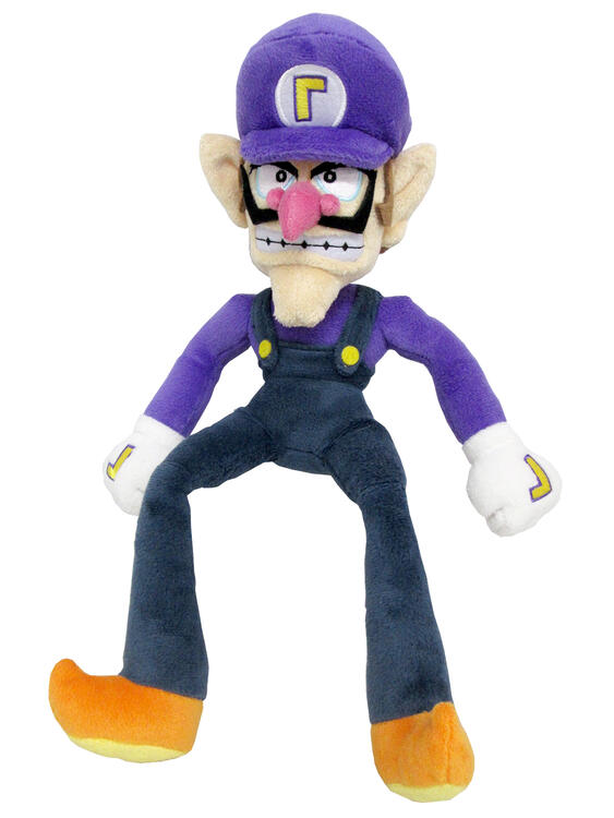 Little Buddy plush - Super Mario All Star Collection  -  Waluigi - 20 cm