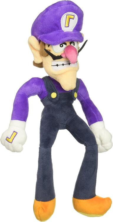 Little Buddy plush - Super Mario All Star Collection  -  Waluigi - 20 cm