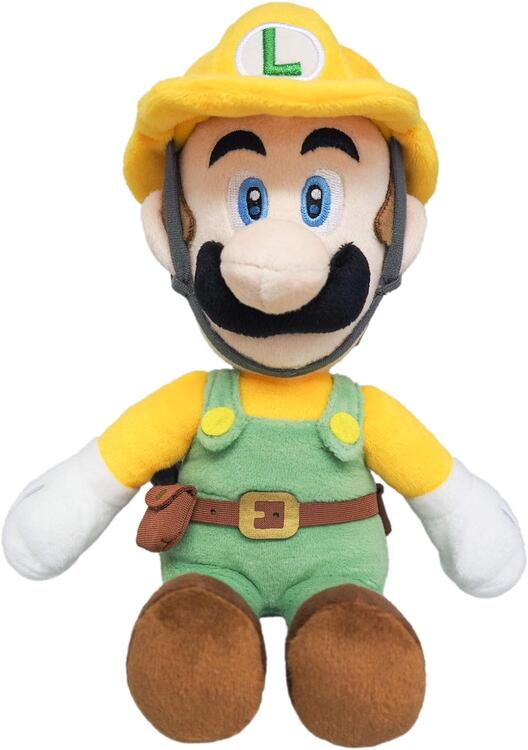 Little Buddy plush - Super Mario All Star Collection - Super Mario Maker 2 - Luigi Builder - 20 cm