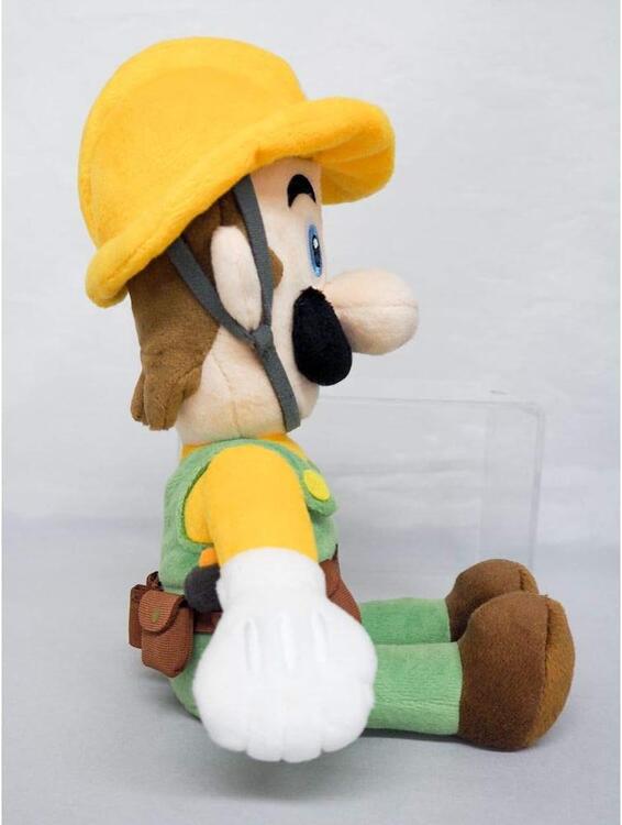 Little Buddy plush - Super Mario All Star Collection - Super Mario Maker 2 - Luigi Builder - 20 cm