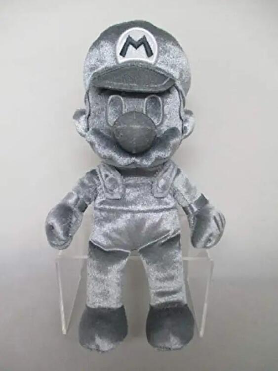 Little Buddy plush - Super Mario All Star Collection  -  Metal Mario - 20 cm