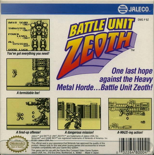 Battle Unit Zeoth (used)