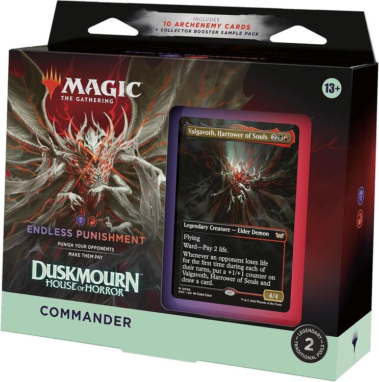 Magic The Gathering - Commander Deck - Duskmourn House of Horror  -  Endless Punishment