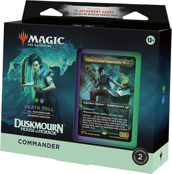 Magic The Gathering - Commander Deck - Duskmourn House of Horror  -  Death Toll