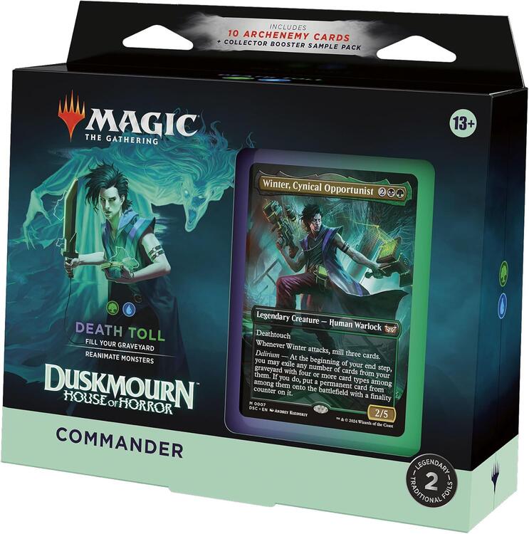 Magic The Gathering - Commander Deck - Duskmourn House of Horror  -  Death Toll