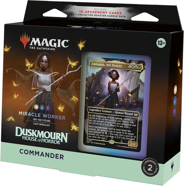 Magic The Gathering - Commander Deck - Duskmourn House of Horror  -  Miracle Worker