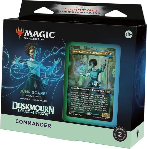 Magic The Gathering - Commander Deck - Duskmourn House of Horror  -  Jump Scare!