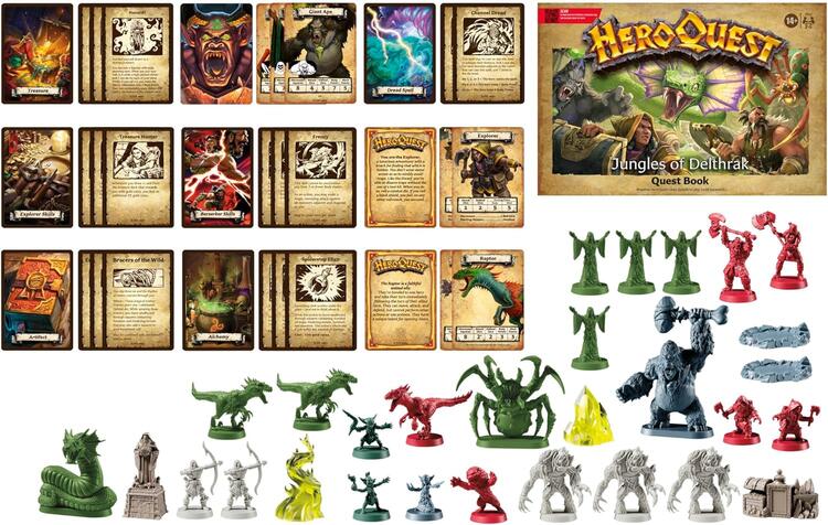 Hero Quest 2022 Edition - Jungles of Delthrak Quest Pack