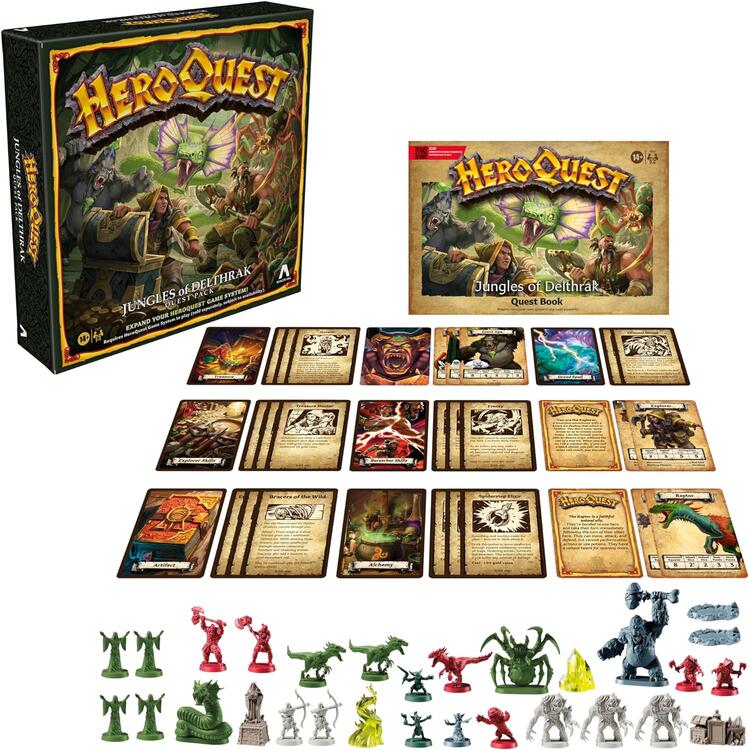 Hero Quest 2022 Edition - Jungles of Delthrak Quest Pack