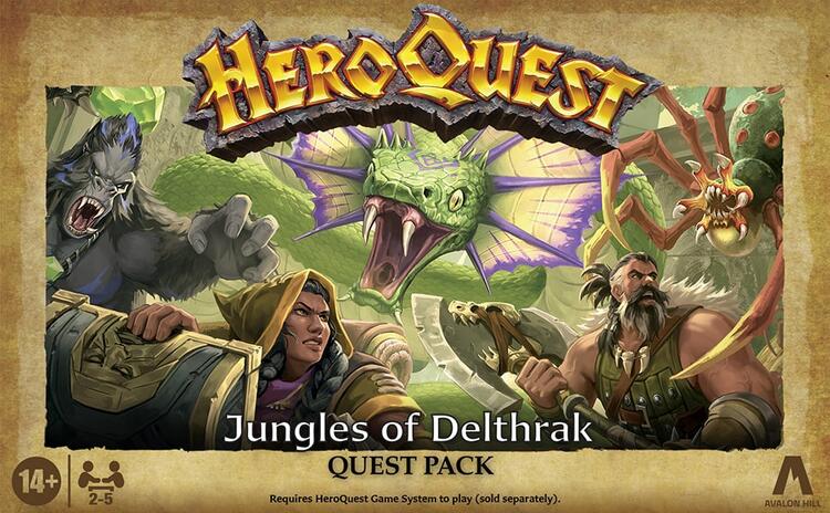 Hero Quest 2022 Edition - Jungles of Delthrak Quest Pack