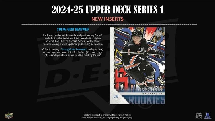 Upper Deck - Booster Hobby - 2024-25 Hockey Series One