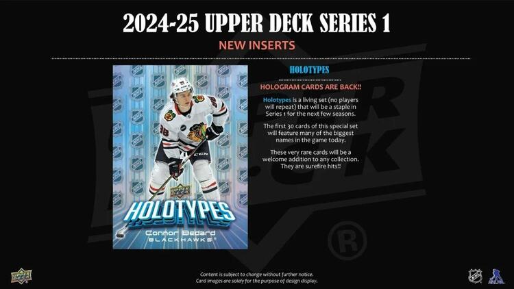 Upper Deck - Booster Hobby - 2024-25 Hockey Series One