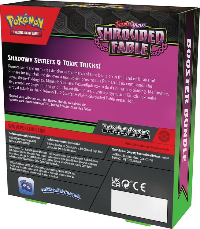 Pokémon - Booster Bundle  -  Scarlet & Violet  -  Shrouded Fable