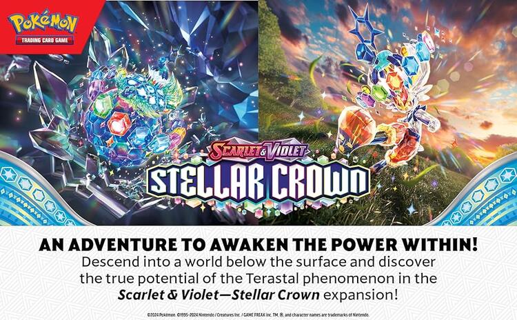 Pokémon - Boosters  -  Sword & Shield  -  Stellar Crown