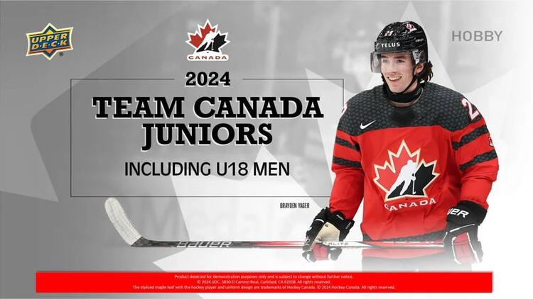 Upper Deck - Booster Hobby - 2024 Team Canada Juniors