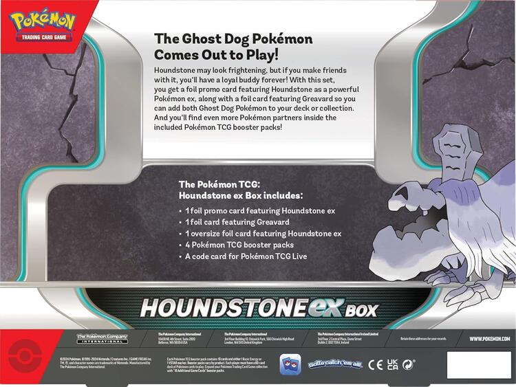 Pokémon - Houndstone ex Box