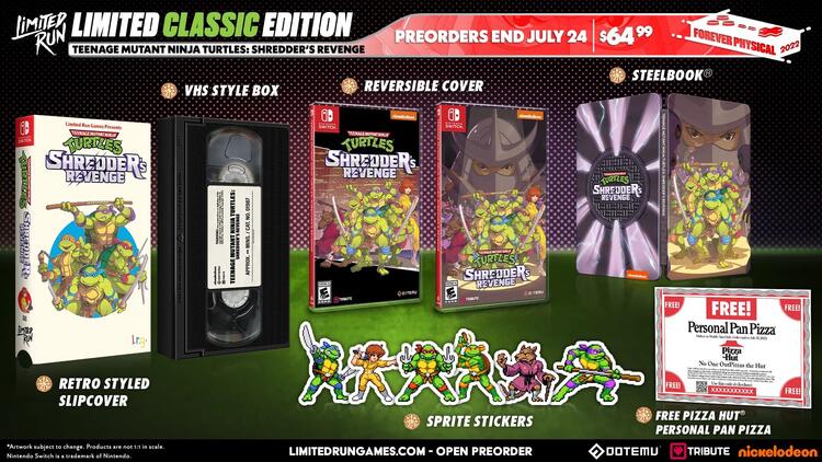 Limited Run Games Presents Teenage Mutant Ninja Turtles:  Shredder's Revenge  [Classic Edition]