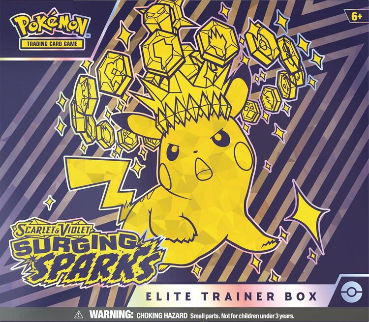 Pokémon - Elite Trainer Box  -  Scarlet & Violet  -  Surging Sparks