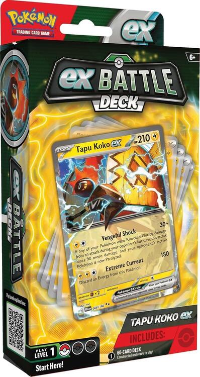 Pokémon - ex Battle Deck  -  Tapu Koko ex