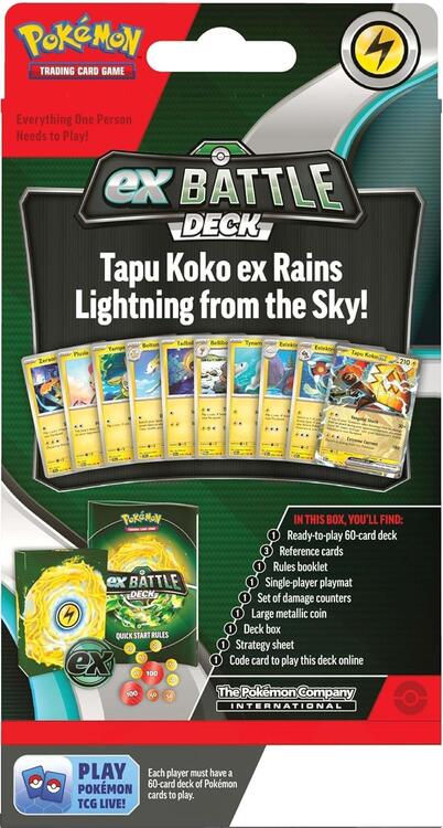 Pokémon - ex Battle Deck  -  Tapu Koko ex