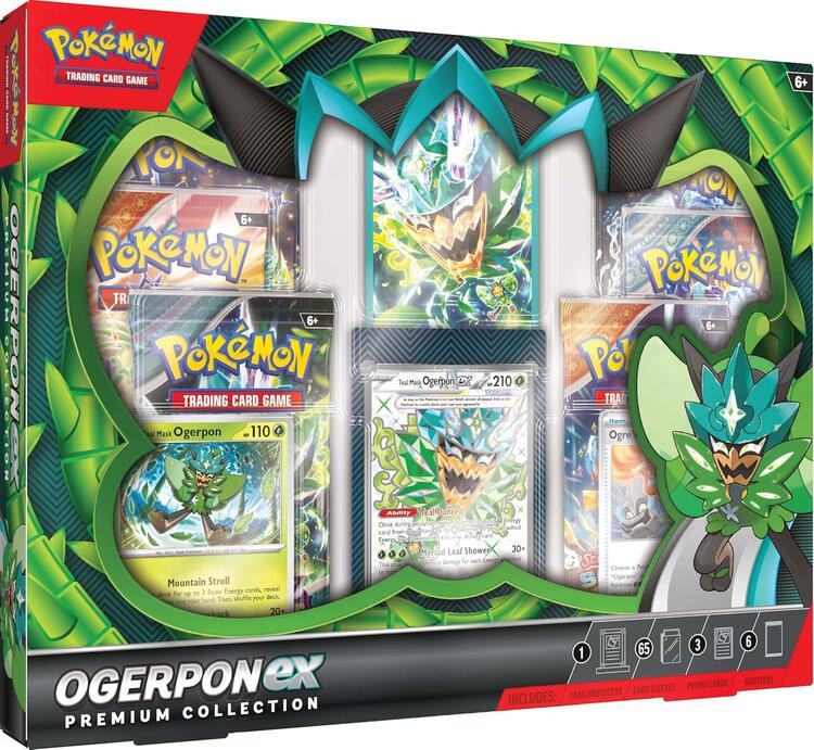 Pokémon - Ogerpon ex premium collection