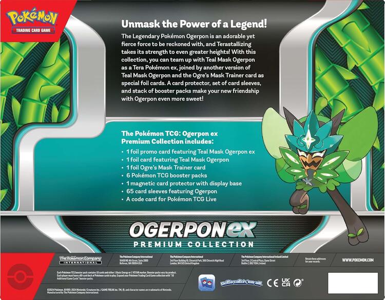 Pokémon - Ogerpon ex premium collection