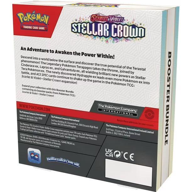 Pokémon - Booster Bundle  -  Scarlet & Violet  -  Stellar Crown