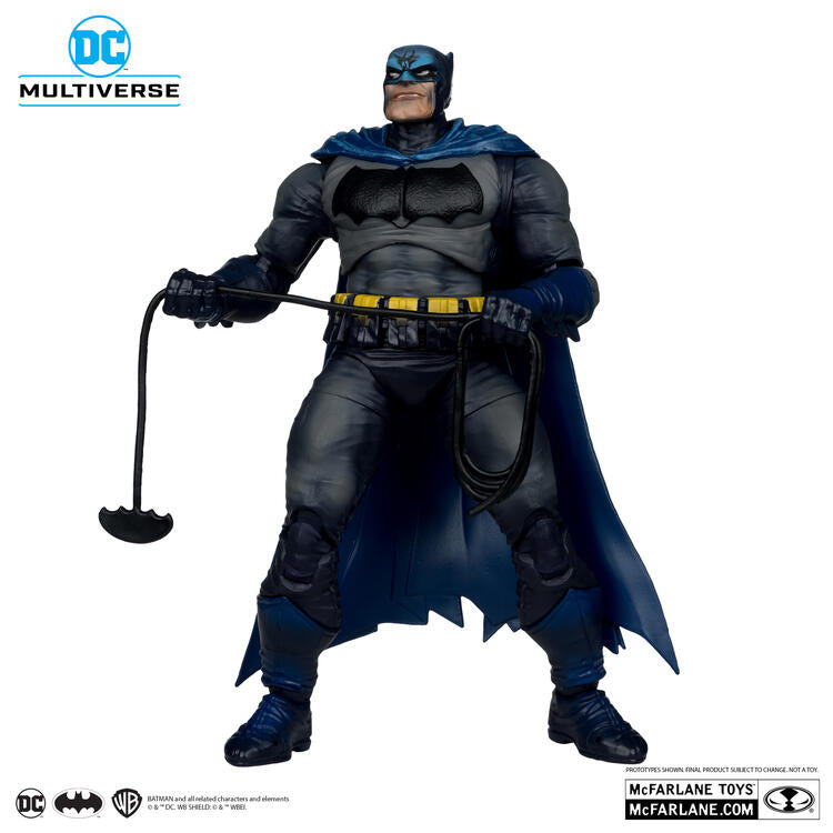 McFarlane Collector edition - Figurine action de 17.8cm  -  DC Multiverse  -  The Dark Knight Returns  -  Batman (Battle Damage Blue)