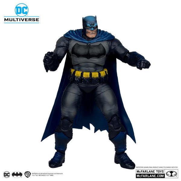 McFarlane Collector edition - Figurine action de 17.8cm  -  DC Multiverse  -  The Dark Knight Returns  -  Batman (Battle Damage Blue)