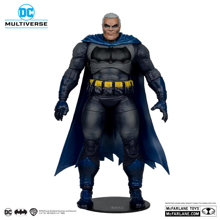 McFarlane Collector edition - Figurine action de 17.8cm  -  DC Multiverse  -  The Dark Knight Returns  -  Batman (Battle Damage Blue)