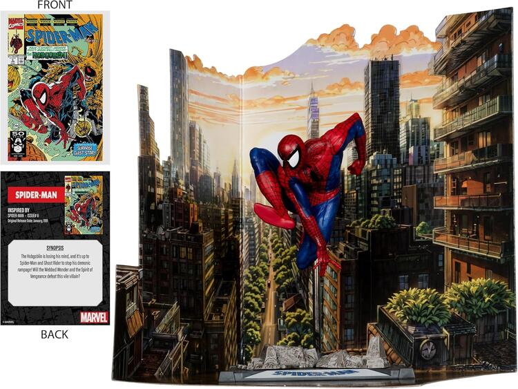 McFarlane Toys - Figurine statue de 17.8cm  -  Marvel Spider-Man Inspired by Spider-Man Issue