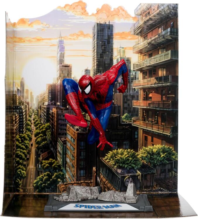 McFarlane Toys - Figurine statue de 17.8cm  -  Marvel Spider-Man Inspired by Spider-Man Issue