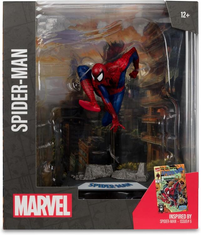 McFarlane Toys - Figurine statue de 17.8cm  -  Marvel Spider-Man Inspired by Spider-Man Issue