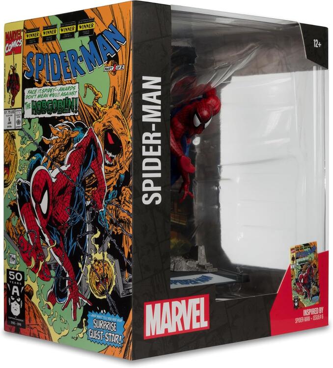 McFarlane Toys - Figurine statue de 17.8cm  -  Marvel Spider-Man Inspired by Spider-Man Issue