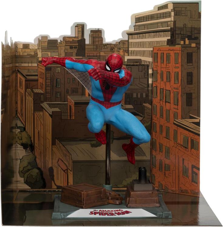 McFarlane - Gold Label Collection  -  Figurine statue de 17.8cm  -  Marvel Spider-Man Inspired by The Amazing Spider-Man Issue