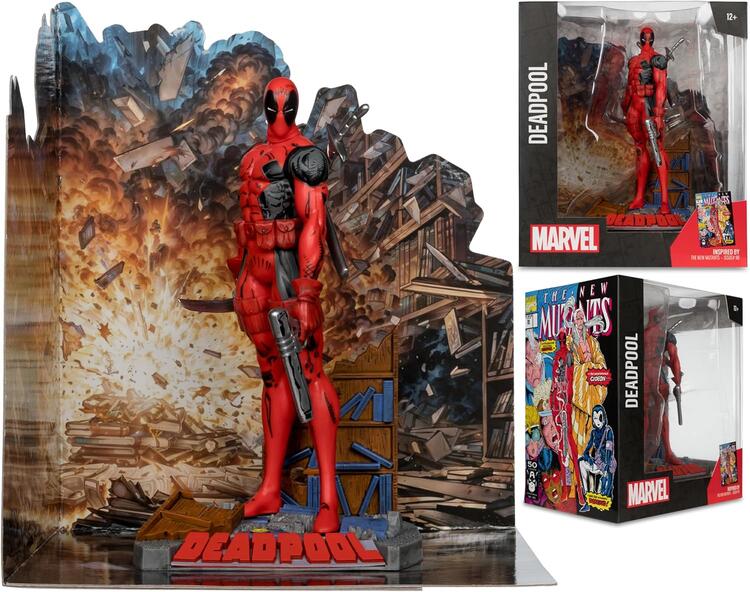 McFarlane Toys - Figurine statue de 17.8cm  -  Marvel Deadpool Inspired by The New Mutants Issue