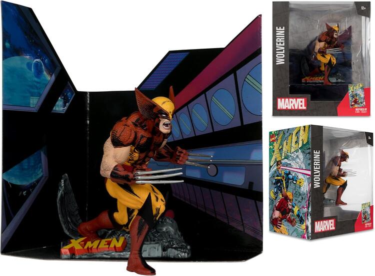 McFarlane Toys - Figurine statue de 17.8cm  -  Marvel Wolverine Inspired by The X-Men Issue