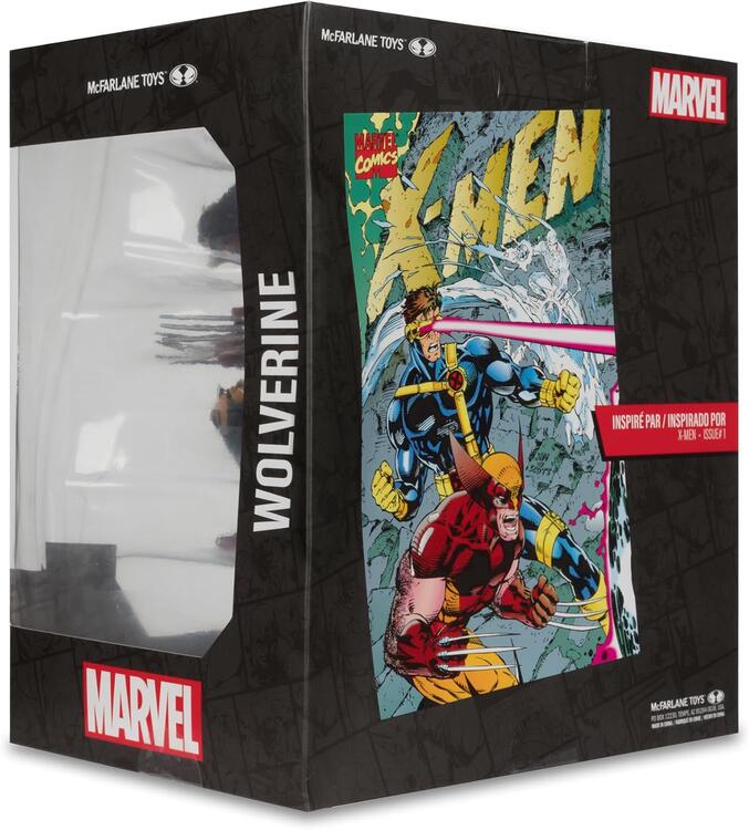 McFarlane Toys - Figurine statue de 17.8cm  -  Marvel Wolverine Inspired by The X-Men Issue