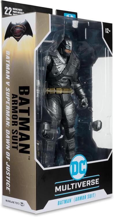 McFarlane - Figurine action de 17.8cm  -  DC Multiverse  -  Batman V Superman: Dawn of Justice  -  Batman (Armor Suit)