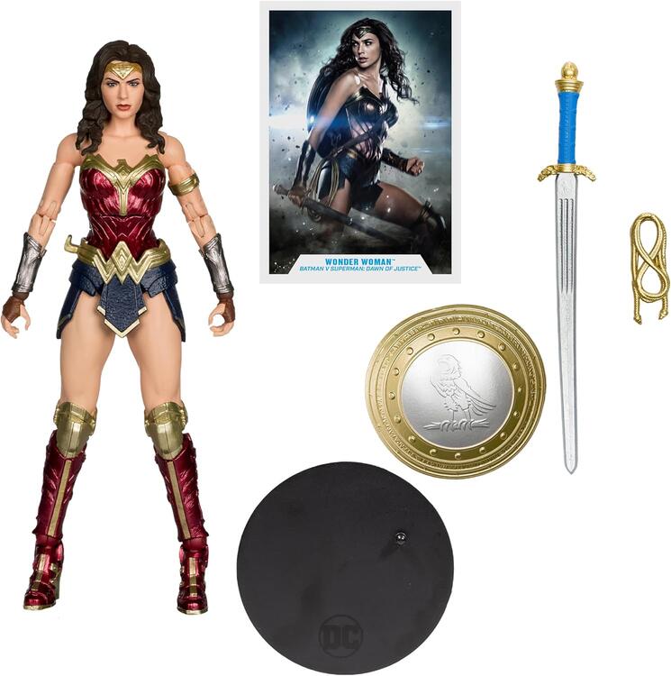 McFarlane - Figurine action de 17.8cm  -  DC Multiverse  -  Batman V Superman: Dawn of Justice  -  Wonder Woman