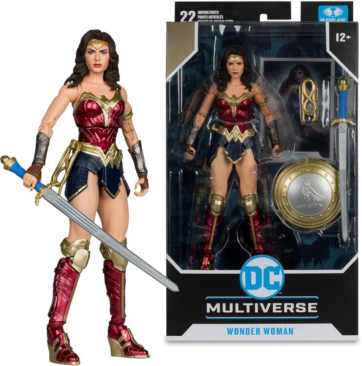 McFarlane - Figurine action de 17.8cm  -  DC Multiverse  -  Batman V Superman: Dawn of Justice  -  Wonder Woman